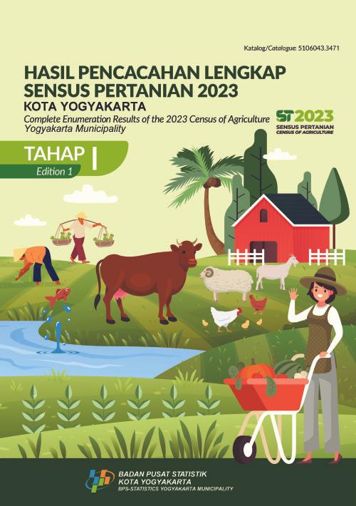 Hasil Pencacahan Lengkap Sensus Pertanian 2023 - Tahap 1 Kota Yogyakarta